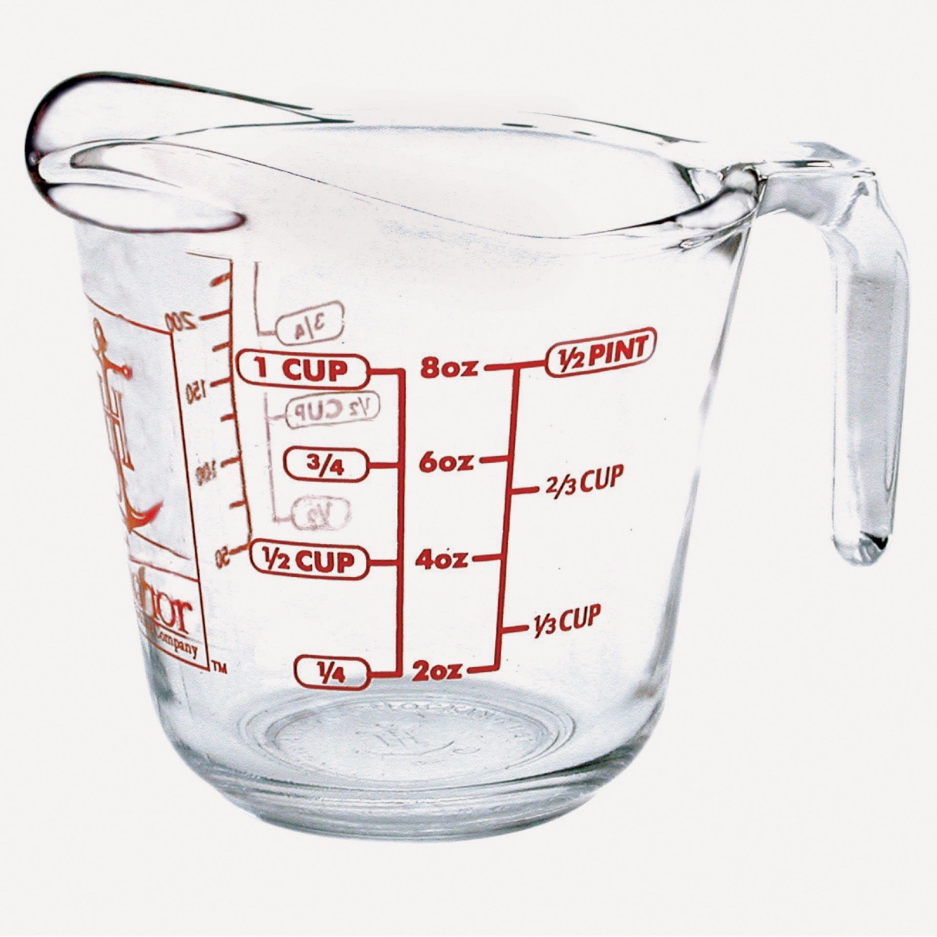 Measuring Glass 8 oz (1 Cup)  Sherry's Kitchenwares - Restaurant