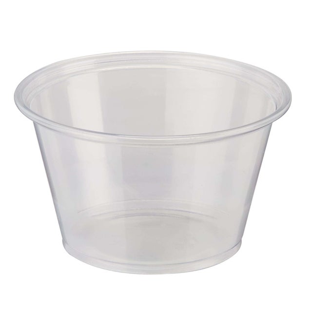 Cup Souffle Dixie 2 oz Plastic Black 200 Pk  Sherry's Kitchenwares -  Restaurant, Bar, & Kitchen Supplies