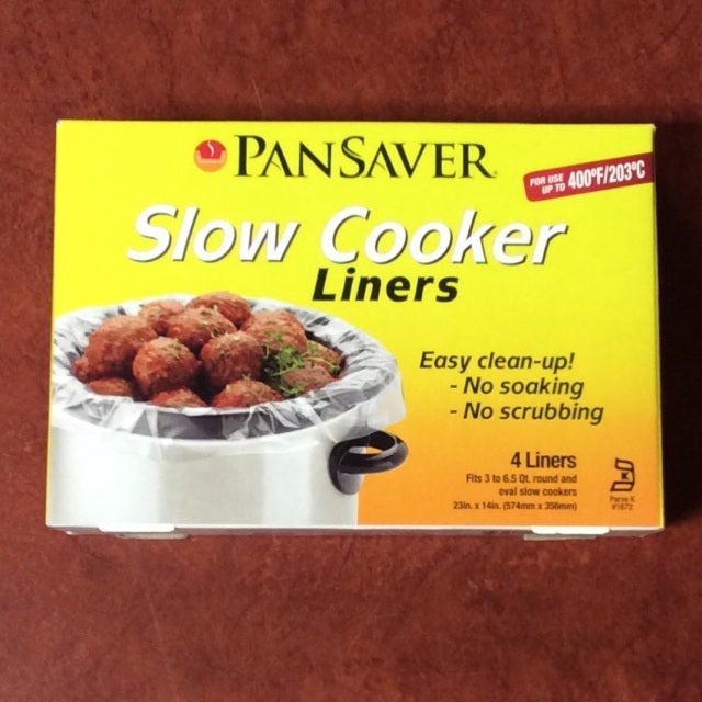  PanSaver Slow Cooker Liners - Disposable Liners with